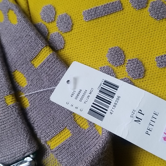 Maeve Quant sweater knit mini skirt size Medium petite new with tag - Picture 2 of 8